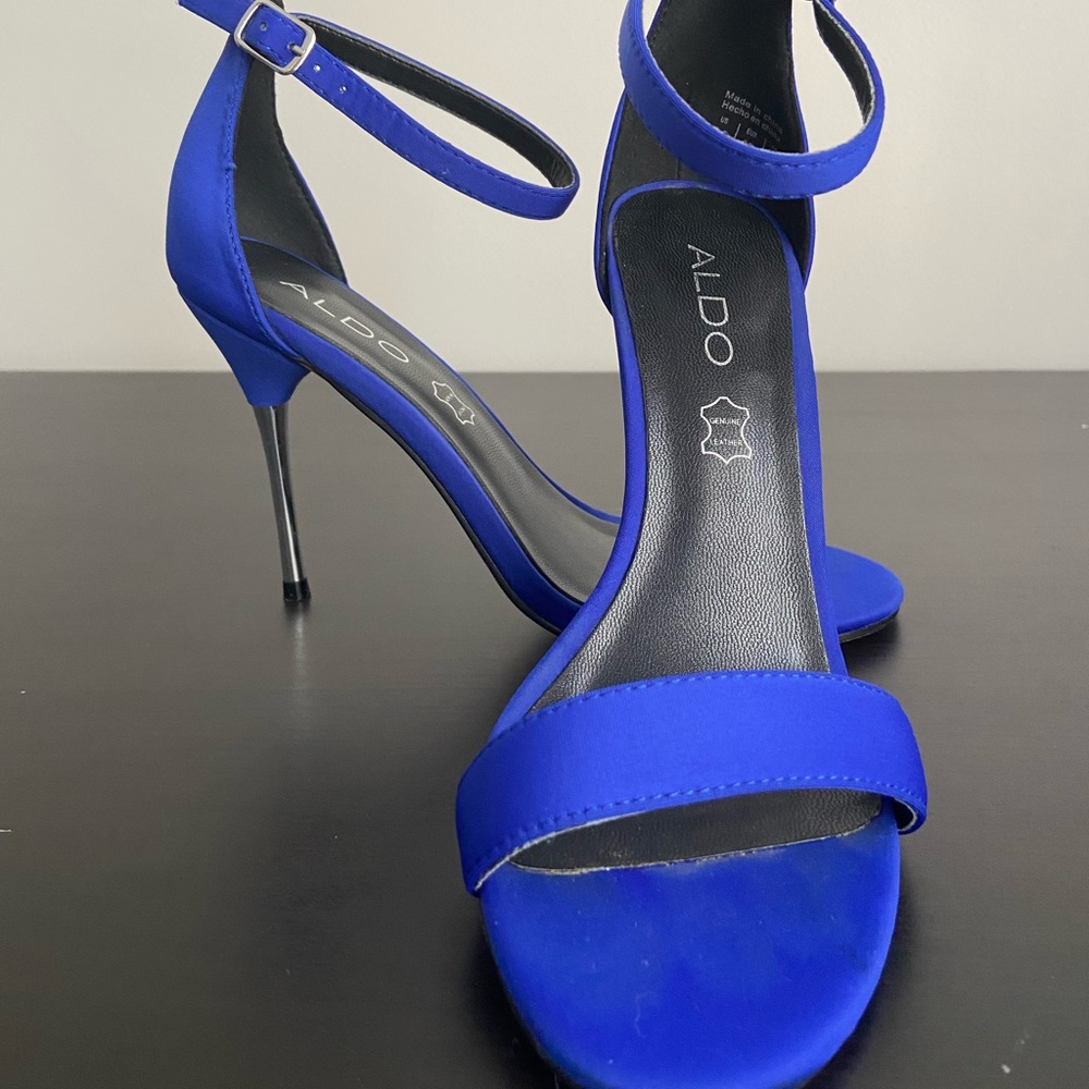 ALDO royal blue heels